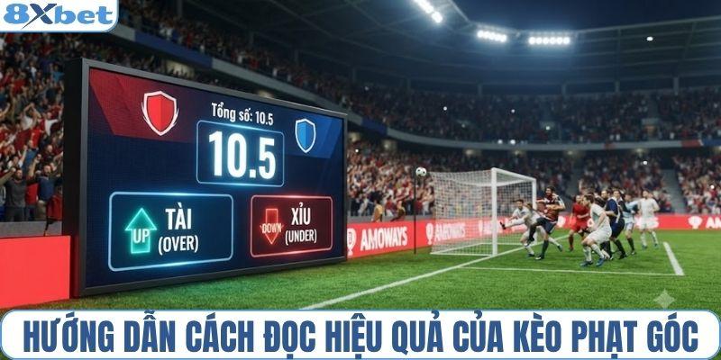 Hướng dẫn cách đọc hiệu quả của kèo phạt góc