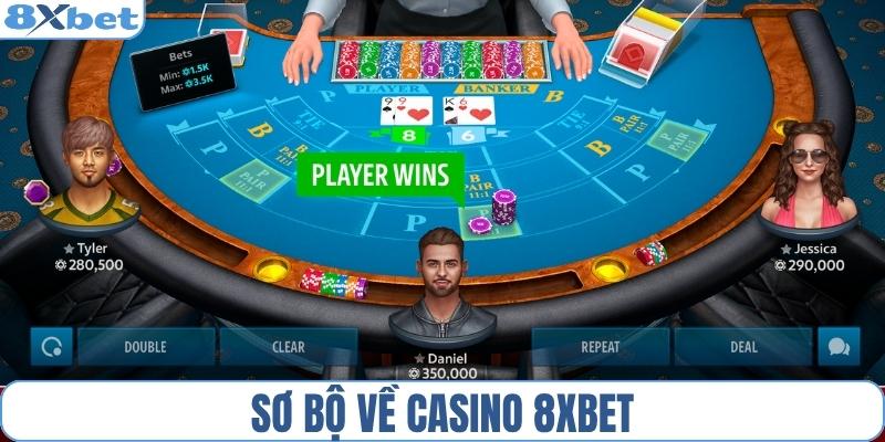 Khám phá sảnh casino 8XBET
